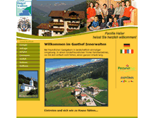 Tablet Screenshot of innerwalten.it